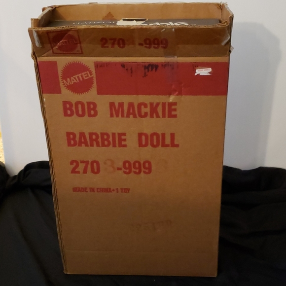NIB Bob Mackie Platinum Barbie - Picture 2 of 8